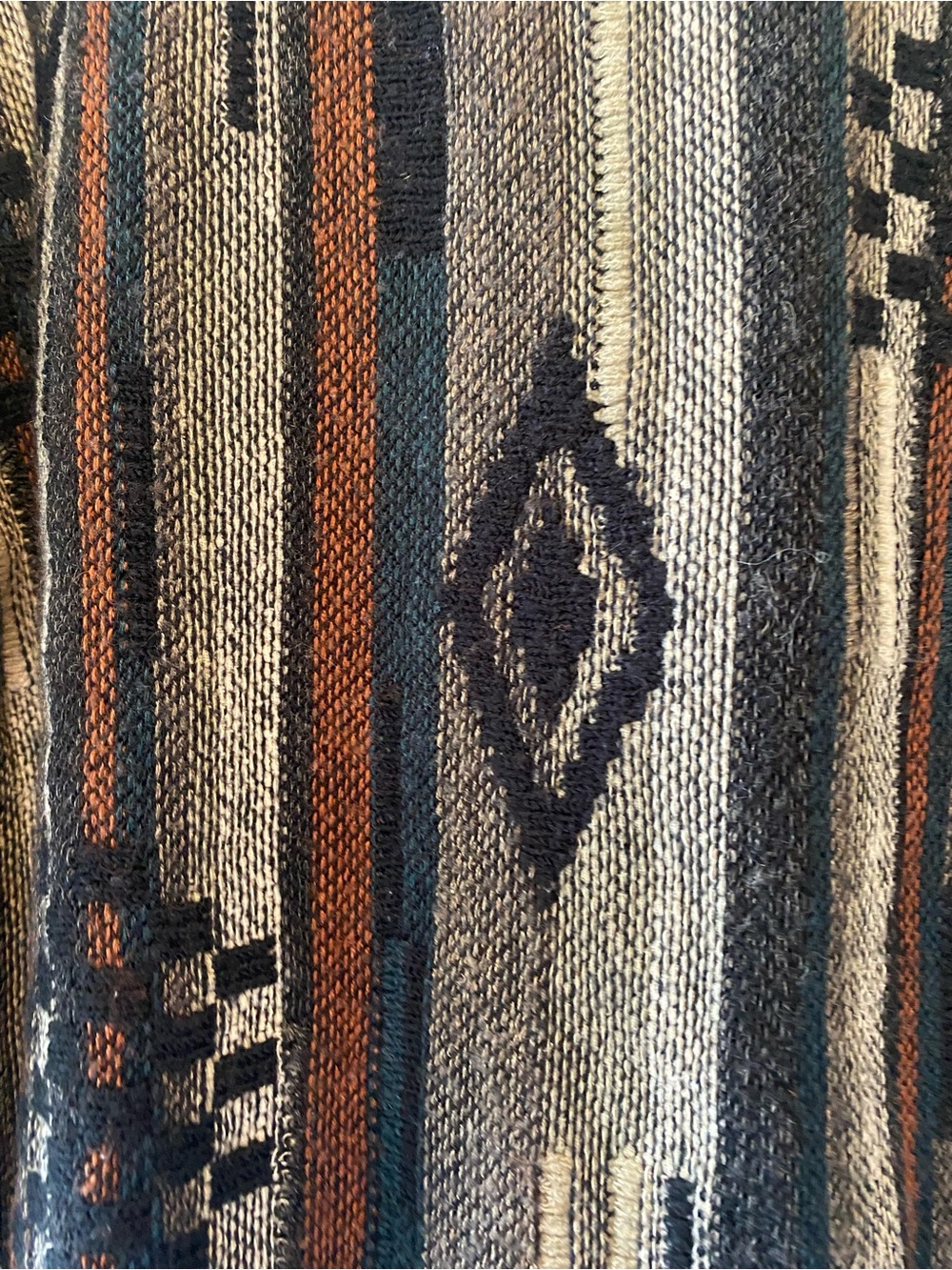 Tosani Wool Blend Eclectic Grandpa Coogi Style Psychedelic Crewneck Sweater 2XL - Picture 3 of 10